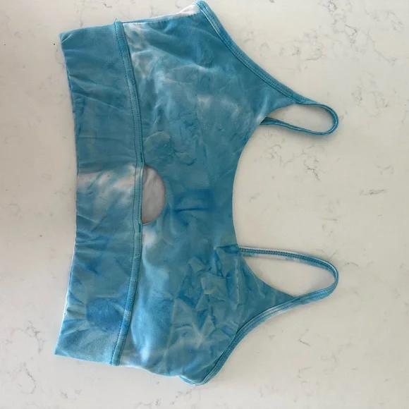 Agent 84 Airlon Cut-Out Workout Bra - Clouds - Picture 7 of 8